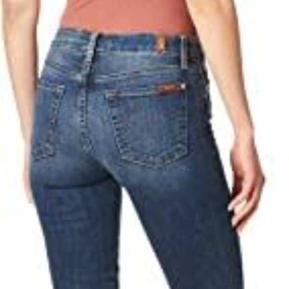 7 For All Mankind Bootcut Jean, Made in the USA, 27x33, NWT, $229 MSRP - Picture 2 of 12